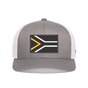 ZA Grey & White Cap